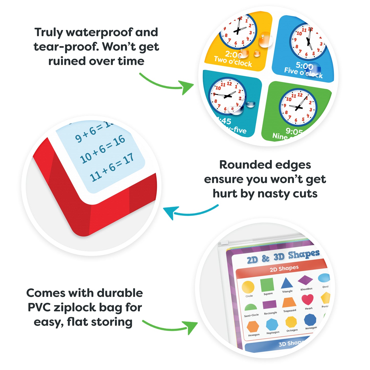 Math Poster Set - 13 Pieces