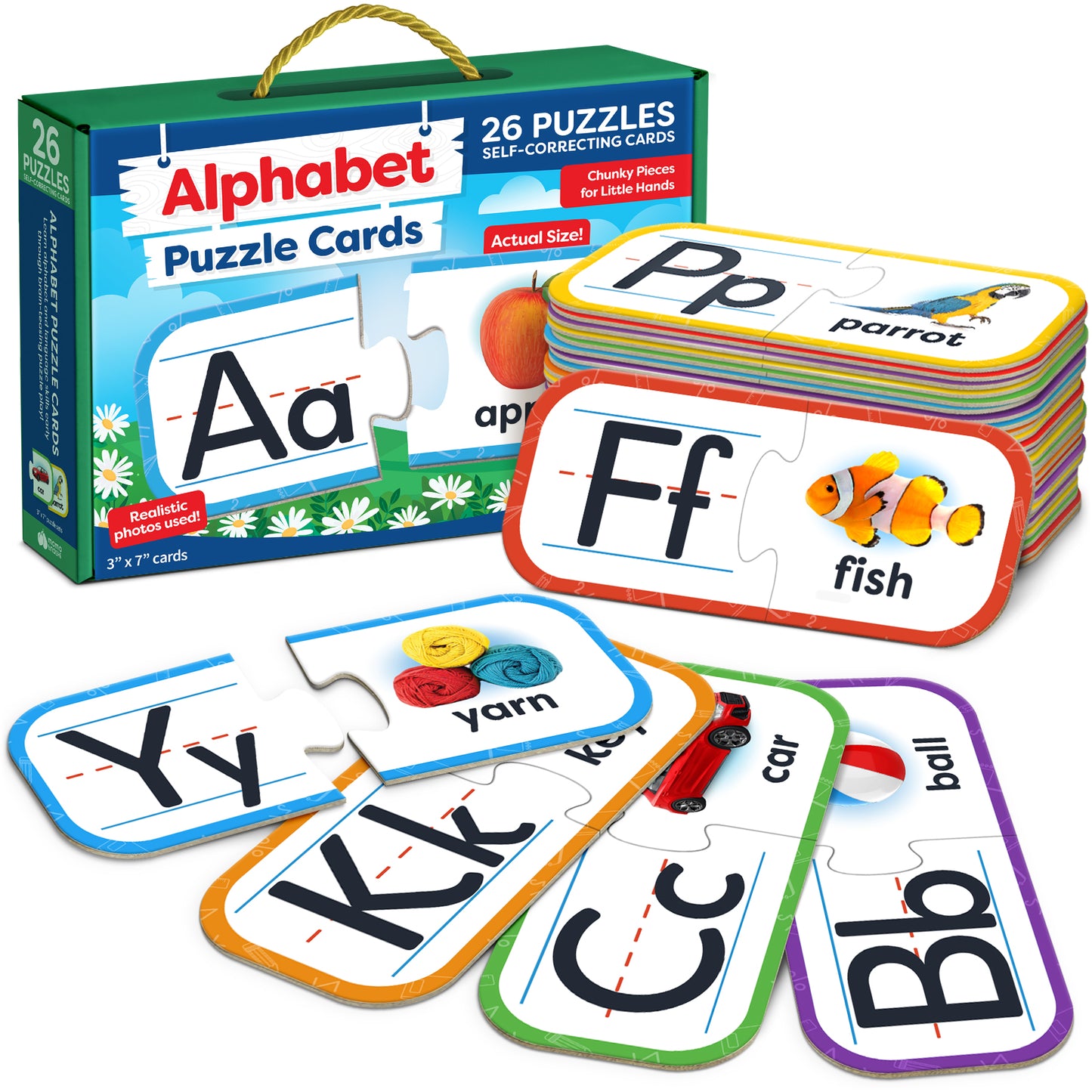 Alphabet Puzzle Cards - 26 Pieces