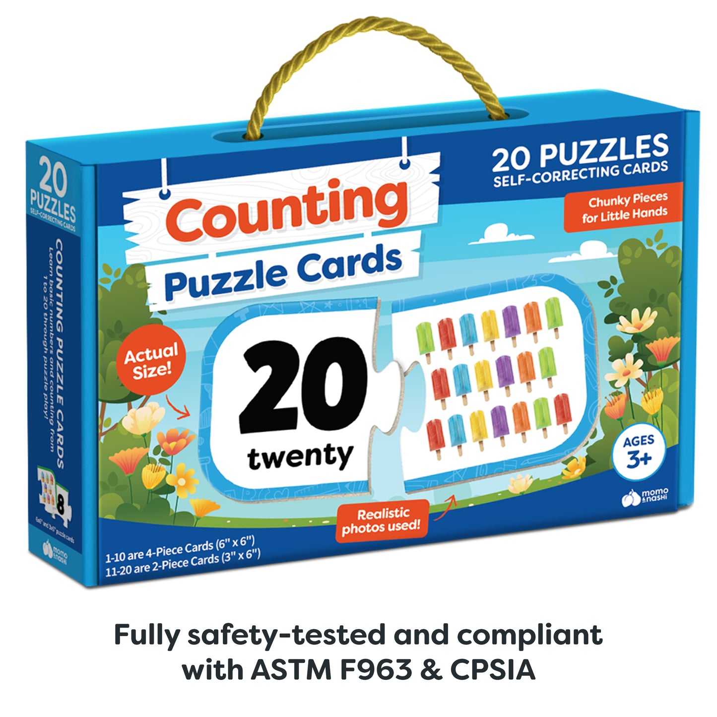 Counting Puzzle Cards - 26 Pieces