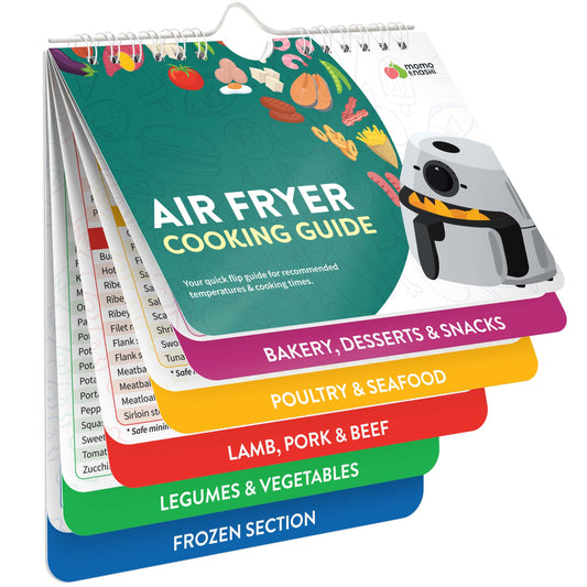 Air Fryer Cheat Sheet Magnet - Flip Book