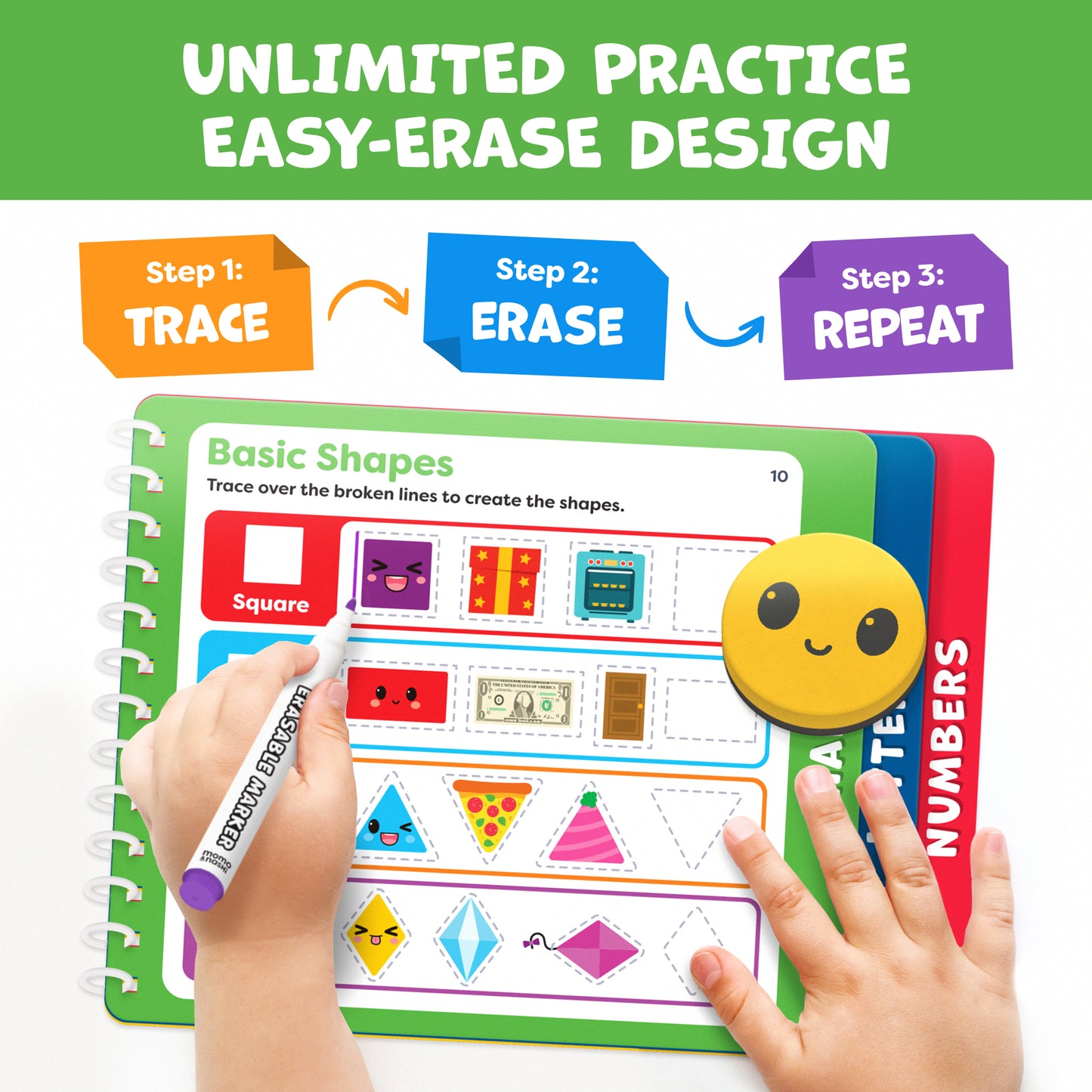 Tracing book for Kids Ages 3-5